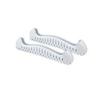 perfk Copertura Protezione Pattini Copertura Elastica Accessorio Pattinaggio TPU Resistente Copri con Funzione Protettiva per Uso Quotidiano Viaggio Organizzazione, Bianco, 27-33