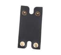 perfk Copri-testina per rasoio in pelle PU antigraffio, superficie liscia, facile da installare, custodia multiuso per rasoio per casa, dormitorio, hotel, Nero