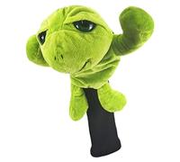 perfk Copritesta per Driver da Golf in Peluche a Forma di Animale, Copertura Protettiva per Mazza da Golf in Legno, Coprimazza a Forma di Animale, novità PE, Tartaruga