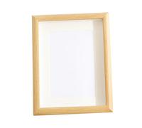 perfk Cornice per foto con scatola di ombre, cornice rettangolare vuota, collezione di, decorazione da tavolo, decorazione da parete, vetrina, A4
