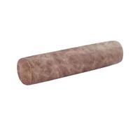 perfk Cuscino cervicale rotondo, cuscino cilindrico lungo per supporto testa, collo, schiena e gambe, comodo cervicale rotondo per la casa, Marrone