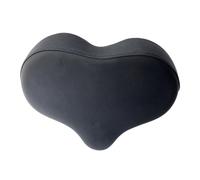 perfk Cuscino di Ricambio per Sella da Bici da Ciclismo Indoor, Nero per Uomo e Donna, Cuscinetto in PU, Facile da installare, sostituire Le Parti, Forma