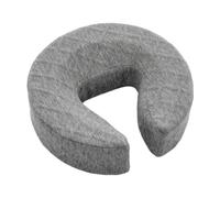 perfk Cuscino per il viso, poggiatesta massaggiante, ergonomico, universale, in memory foam, per lettino da massaggio, salone di bellezza, casa, SPA, Grigio Scuro