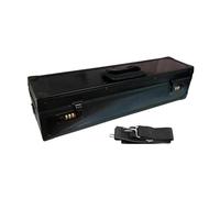 perfk Custodia per coltelli da chef, portaposate con maniglia, comoda lega di alluminio con serrature a combinazione, organizer per coltelli per feste a