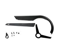 perfk Custodia Protettiva per Catena per Bicicletta, Guarnitura 48-52T, Portatile, Protezione per Ciclismo, Copertura Universale per Catena, Sostituzione De, con Coda Fissa