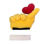 perfk Decorazioni per caschi da, graziosi Ornamenti con Chiusura Adesiva, abbellimenti per caschi da Skateboard, per, Cuore