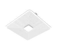 perfk Deflettore per presa d' centrale, deflettore per presa d' a soffitto, parabrezza regolabile per evitare il soffiaggio diretto per, 45x45 Cm
