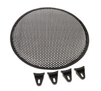 perfk Diffusore da 12 Pollici Decorativo Antipolvere Griglia Protezione per Altoparlante Veicolo Auto Subwoofer