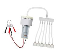 perfk Diffusore per Pompa d'Aria per Acquario Robusto con Accessori, ossigenazione, Multiuso, Portatile, Pratico, aeratore per Acquario, Silenzioso, Stile 4