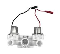 perfk Elettrovalvola per WC senza serbatoio, parte di ricambio, accessori automatici con spaziatura di 9,1 cm, elettrovalvola per WC intelligente