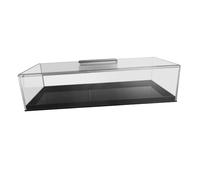 perfk Espositore per Pane Trasparente con Coperchio, Vassoio per Dolci in Acrilico, Porta Torte, per Biscotti Commerciali, Cupcake, Formaggio