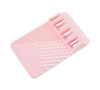 perfk Espositore per pennelli per trucco, salvaspazio, espositore per supporto in silicone portatile a parete per truccatore per amanti del trucco