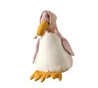 perfk Fermaporta decorativo in tessuto a forma di animale, appesantito per la decorazione di casa e ufficio, morbido fermaporta per interni a forma di, Rosa