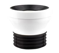 perfk Flangia per WC Offset, Raccordo per Tubo Flessibile Offset, Sostituzione del Tubo di Collegamento per WC per la Riparazione e la Pulizia del Bagno, Diritto Non Rimuovere