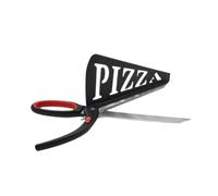 perfk Forbici per pizza in acciaio inox portatili facili da usare multiuso robuste professionali pratiche gadget da cucina per tagliare