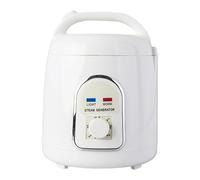 perfk Generatore di vapore per sauna portatile da 1,5 l, rilassante, per pediluvio interno, regalo per bagno, funzione di temporizzazione, generatore