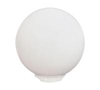 perfk Globo per lampione in Acrilico, Paralume a Sfera Decorativo Bianco, Ricambio per Giardino, marciapiede, Cortile, Prato, 300mm