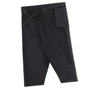 perfk Grembiule da lavoro unisex a mezza vita per falegnameria, officina, server, salone, giardino, casa, Nero