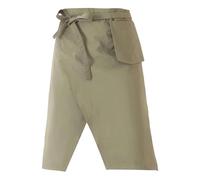 perfk Grembiule da lavoro unisex a mezza vita per falegnameria, officina, server, salone, giardino, casa, Verde