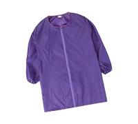 perfk Grembiule per bambini, leggero, morbido con cerniera Grembiule multiuso a maniche lunghe resistente all'acqua per ragazze, ragazzi e bambini, S