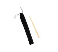 perfk Gua Sha Stick Bamboo Massage Stick Professionale Portatile Beauty Salon Massage Tool Bamboo Guasha Tool per Rilassare i Muscoli del Collo, 30x1cm con Borsa