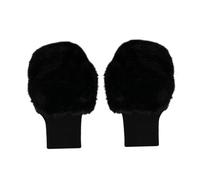 perfk Guanti da Golf Invernali da Allenamento, Guanti da Golf a Mezze Dita, Decorativi, alla Moda, Spessi, Leggeri, Comodi, Caldi per, Nero