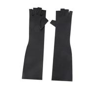 perfk Guanti lunghi a compressione Guanti da gioco per la protezione delle mani Comodi guanti senza dita Guanti da ciclismo per sport all'aria aperta Lavoro, L 39.5cmx11.5cm