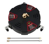 perfk Idropulitrice '' Detergente per superfici Idropulitrice per Pavimenti con 3 Ruote Lavapavimenti per Lavaggio a Pressione Detergente per