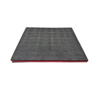 perfk Imballaggio in schiuma per cassette degli attrezzi, cuscinetti in schiuma, fogli di rivestimento facili da usare, inserti per ombre per utensili, 50x33x5cm
