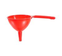 perfk Imbuto da cucina a bocca larga, facile da pulire, strumento di cottura versatile e portatile, gadget per il trasferimento dell'acqua da pub, bar, Rosso