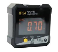 perfk Inclinometro digitale per angolo, strumento professionale per a cubo angolare, elettronica per macchinari, lavorazione del legno, Style D