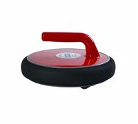 perfk Indoor Ball da Salotto Gioco con Cuscinetti Fluidi Intrattenimento Utilizzo Semplice Adatto per Famiglie Ufficio Momenti di Pausa, Rosso, 180MM