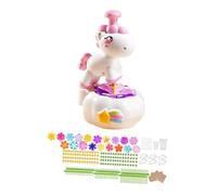 perfk Kit Fai da Te per Realizzare Bouquet di Fiori in Tessuto, Arti e Mestieri, Crea Il Tuo Bouquet di Fiori, lavoretti e Giocattoli per Bambini, per Le, Style B