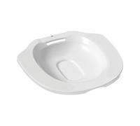 perfk Lavandino per WC, per vasca da bagno, appendibile, comodo, portatile, riutilizzabile, leggero, bidet, per uomini e donne, anziani, Bianco