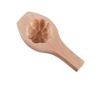 perfk Macchina per panini al vapore fai da te, modello Moon Cake in legno massello, pratica, compatta e facile da usare, per fare i panini cinesi Baozi, Otto Petali