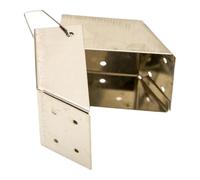 perfk Mangiatoia per Carpe, Cestino per Esche da Pesca, Forniture, Attrezzatura da Pesca, Dispositivo di nidificazione Portatile, Supporto per mangiatoia in, L