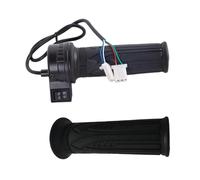 perfk Manopola acceleratore a Torsione per Bicicletta elettrica, Controllo della velocità, Installazione Rapida, Pezzi di Ricambio, Impugnatura Universale, avanti Indietro