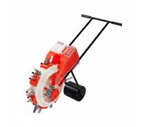 perfk Manuale Portatile Spandiconcime Piantatore Distributore Combina E Concimazione con Profondità Regolabile E Serbatoio Capiente Adatta a Agricoltori E Domestici Campi E, S 23CM, 7-Ugelli