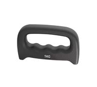 perfk Manubrio da Boxe con Pesi da Mano, Ergonomico, con Impugnatura Antiscivolo, Peso Portatile per Il Core, Shadow Boxing, Fitness, Aerobica E Cardio, 1 kg