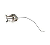 perfk Marching Baritone Clamp-on Lyre Spartiti Supporto Per Strumenti Di Supporto Per Clip, Argento, 29 Cm
