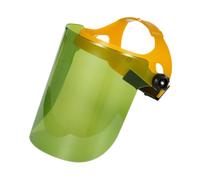 perfk Maschera protettiva per il viso con fascia elastica regolabile, visiera trasparente e traspirante, ideale per il diserbo.