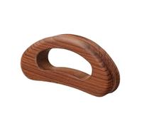 perfk Massager per utensili da massaggio in legno, portatile multifunzionale, manuale di strumenti GUA premium per il collo delle gambe del viso, Marrone