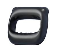 perfk Massaggio elettrico portatile, massaggio vibratorio dei tessuti profondi, anello massaggiante portatile regolabile in vita per giocatori, atleti e, Nero