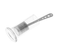 perfk Mini Motore di Ricambio Mini in Metallo e Vetro Caldo Cilindro Pistone di Ricambio, Svasato End pistone