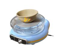 perfk Mini ruota per argilla elettrica, kit per tornio da ceramica, velocità regolabile, base antiscivolo, macchina per ceramica fai da te, piccola ruota, Nessuno Strumento per Scolpire