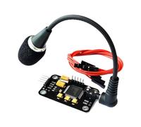 perfk Modulo di Controllo del riconoscimento vocale con Microfono ad Alte Prestazioni 4,5-5,5 V Kit Fai da Te Modulo di rilevamento del Suono per progetti