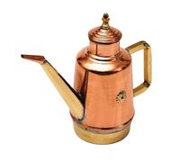 perfk Oliera in Rame, Contenitore per Olio, Coperchio a Tenuta stagna, Accessorio da Cucina, Contenitore per Hotel, Cucina, Negozi di Dolci, Feste, Buffet