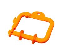 perfk Organizzatore per da Pesca a Mosca, Pratico Porta-Lenza Integrato, Semplice Porta-terminali per La Pesca a Mosca, Orangina