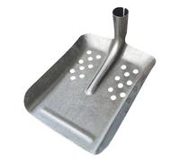 perfk Pale setacciatrici Resistenti per Uso Domestico, Paletta per Scavare la Sabbia, Paletta per Escrementi di Pollo, Pale setacciatrici per Sabbia per, Semi Apre Il Foro, Punta Quadrata