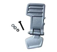 perfk Pedale per miniescavatore Accessori per miniescavatori Facile Installazione Pedale e Camminata di Ricambio per capannone U15/per 17, Supporto Sinistro